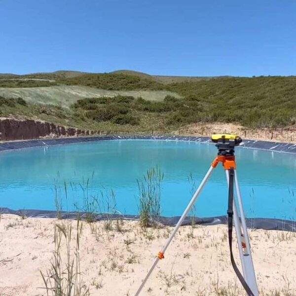 Geomembrana para reservorios de agua